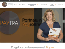 Tablet Screenshot of paytra.nl